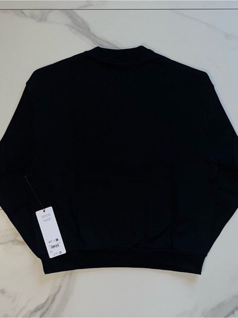 Alo Yoga Accolade Crewneck Sweatshirt Black New With Tags - Picture 3 of 4